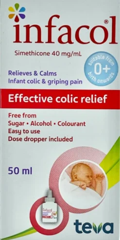 NUK Infacol Effective Colic Relief Drops 50ml Outlet