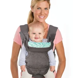 Infantino Flip 4-in-1 Convertible Carrier Grey Outlet