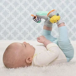 Infantino Foot Rattles Zebra/Tiger Outlet