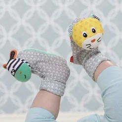 Infantino Foot Rattles Zebra/Tiger Outlet