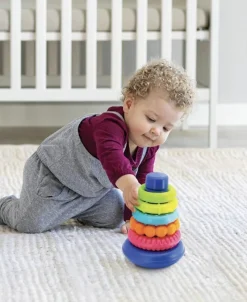 B Kids Infantino Rock n Stack Rings New