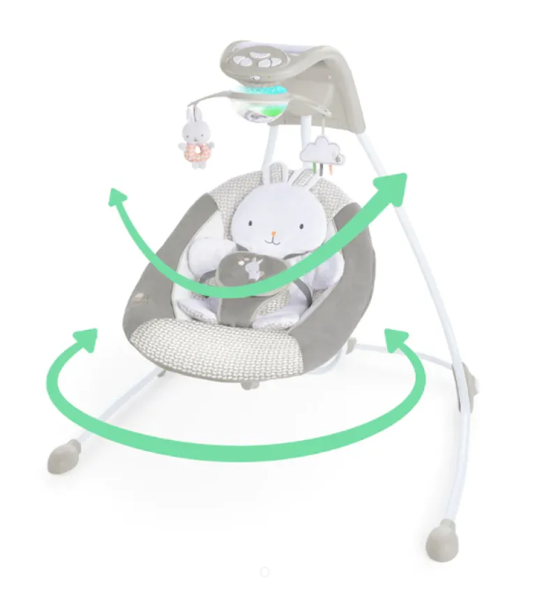 Ingenuity InLighten Cradling Swing Twinkle Tails Online