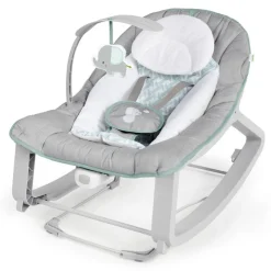 Ingenuity Keep Cozy 3-in-1 Grow With Me Bounce and Rock Seat Weaver New