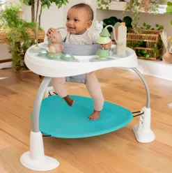 Ingenuity Spring & Sprout 2-in-1 Activity Jumper and Table First Forest Outlet