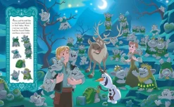 Disney Princess Little First Look & Find Frozen Book and Puzzle New