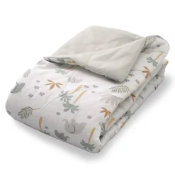 Little Haven Cot Quilt Grey Elephant Fashion
