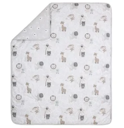 Little Haven Organic Cotton Cot Quilt Jungle Sale