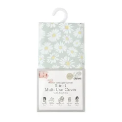 Lullaby Dreams Lullaby Dream 5-in-1 Multi Use Cover Flowers New