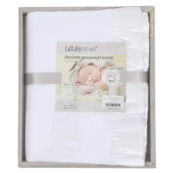 Lullaby Dreams 100% Cotton Bassinette Heavyweight Blanket New