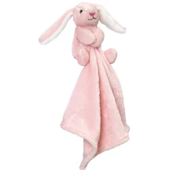 Lullaby Dreams Bunny Plush Security Toy Pink Discount