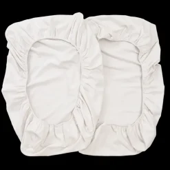 Lullaby Dreams Co Sleeper Flannelette Fitted Sheets 2-Pack White New
