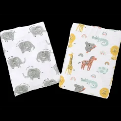 Lullaby Dreams 2-Pack Cot Fitted Sheets Amazon Sale
