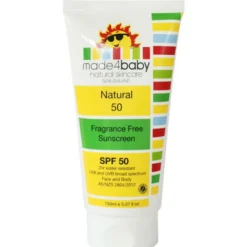 Made 4 Baby Natural Sunscreen SPF 50+ New