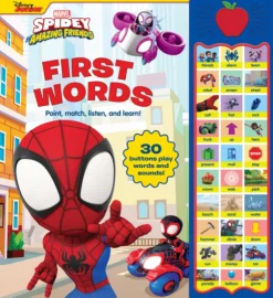 Marvel Spidey and His Amazing Friends First Words! 30-Button Sound Book Discount