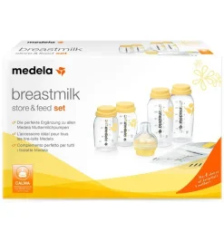 Medela breastmilk store and feed set Clearance
