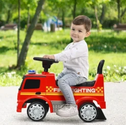 Mercedes Benz Mercedes-Benz Antos Fire Truck Ride On Car Discount