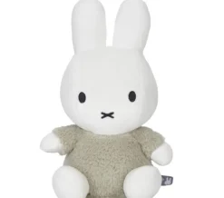 Miffy Cuddle Fluffy Soft Toy Green Medium 25cm Fashion