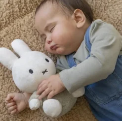 Miffy Cuddle Fluffy Soft Toy Green Medium 25cm Fashion