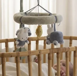 Miffy FLUFFY MUSICAL MOBILE BLUE/GREEN Online