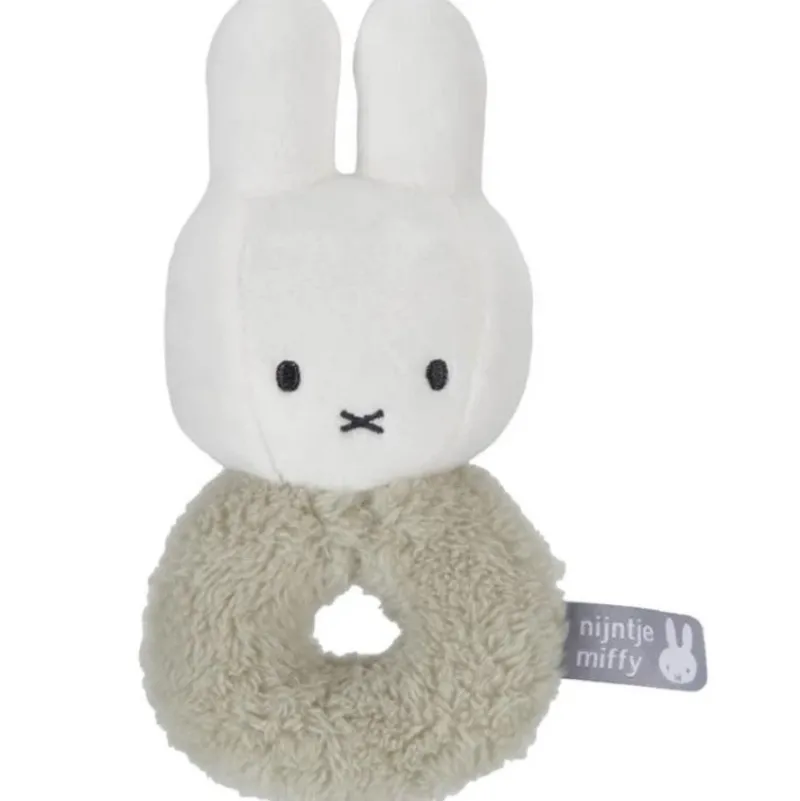 Miffy FLUFFY RING RATTLE GREEN Sale