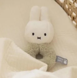 Miffy FLUFFY RING RATTLE GREEN Sale