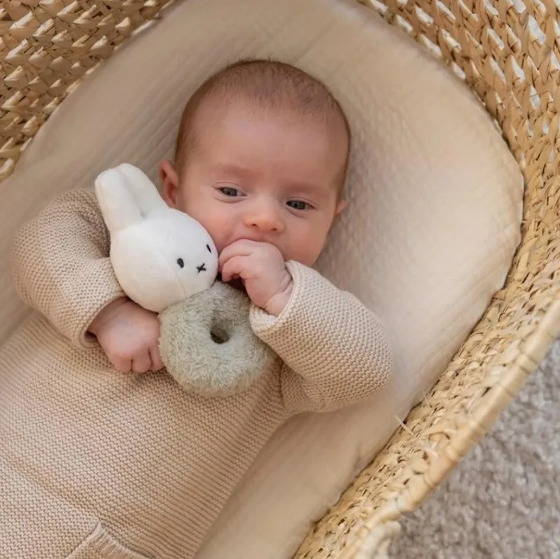 Miffy FLUFFY RING RATTLE GREEN Sale