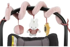 Miffy FLUFFY SPIRAL TOY PINK Clearance