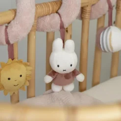 Miffy FLUFFY SPIRAL TOY PINK Clearance