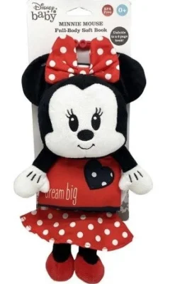 Disney Baby Minnie Mouse Unfold Soft Body Book New