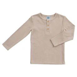 Mobi Minors L/S Henley Top Discount