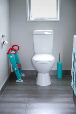 Moose Step on up Toilet Trainer Aqua/Red Best