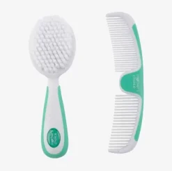 Mother's Choice Easy Grip Brush & Comb Aqua Discount