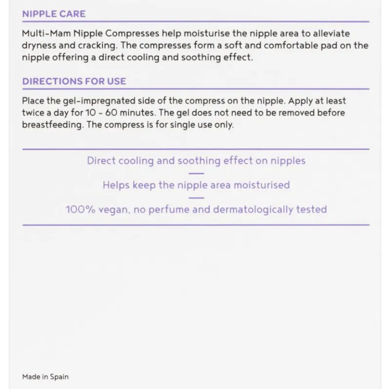 NUK Multi-Mam Nipple Compresses 12-Pack Online