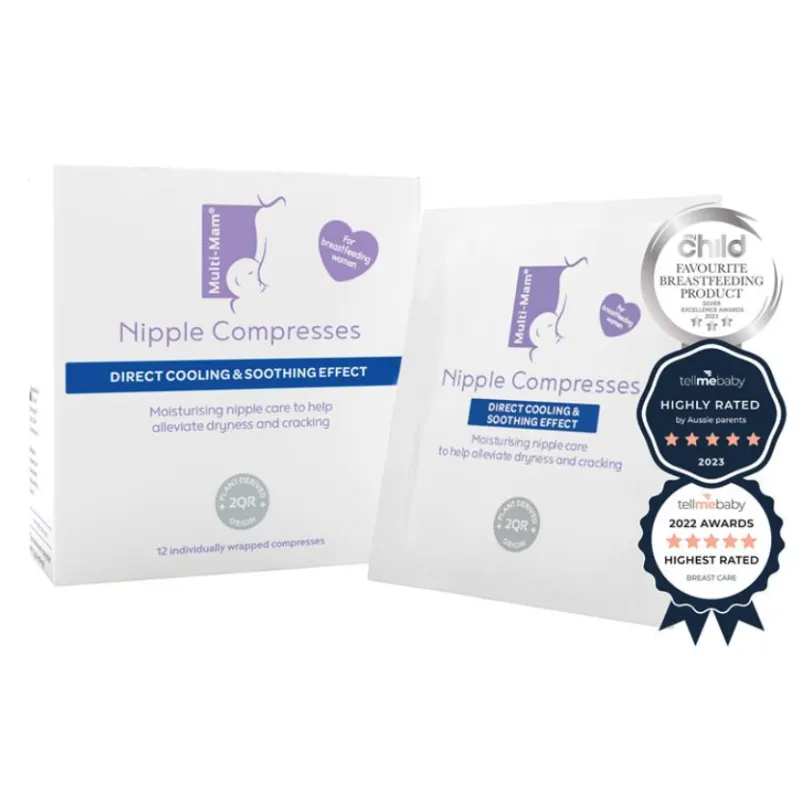 NUK Multi-Mam Nipple Compresses 12-Pack Online