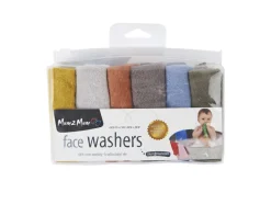 Mum 2 Mum Face Cloth 6-Pack Earth New