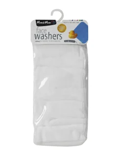 Mum 2 Mum Face Cloth 6-Pack White Online