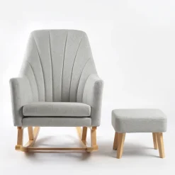 Nested Laia Nursing Chair and Footstool Hot