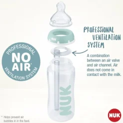 NUK Anti Colic Straw Stem with Brush Adapter Set Sale