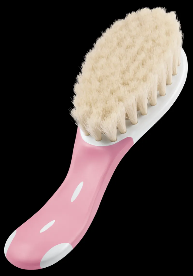 NUK Extra Soft Baby Brush Pink New