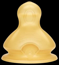 NUK First Choice+ 2-Pack Latex Teats 6mths+ Medium Hole (Size 2) Clearance