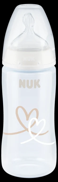 NUK First Feeding Bottle 300ML-White Fashion