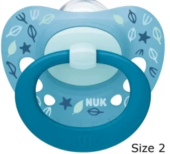 NUK Signature Silicone Soother Size 2 - Assorted Colours Best