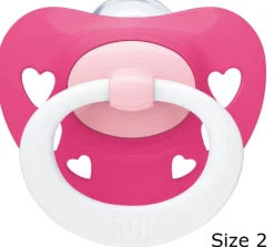 NUK Signature Silicone Soother Size 2 - Assorted Colours Best