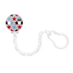 NUK Silicone Soother Chain - Assorted Colours New