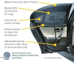 Outlook Autoshade Curved Car Window Shade Twin Pack Sale