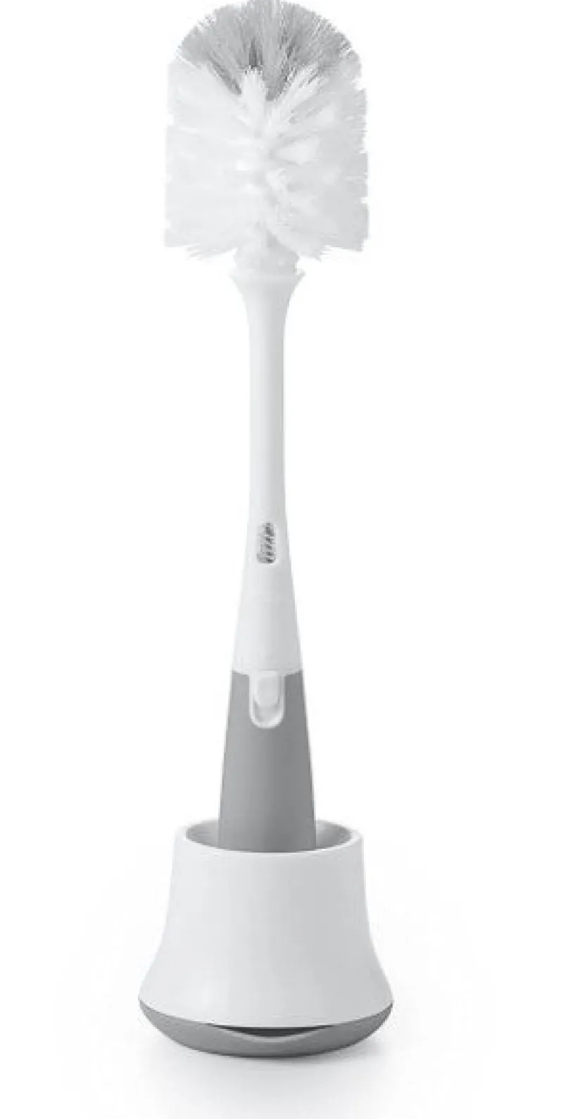 OXO Tot Bottle Brush with Detail Cleaner and Stand Gray Clearance