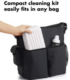 OXO Tot On-The-Go Drying Rack & Bottle Brush Gray Hot
