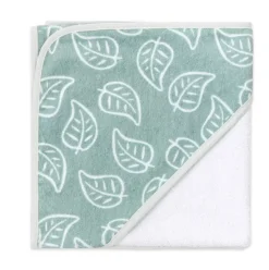 Peanutshell Woodland Adventure Printed Hooded Towel Hot