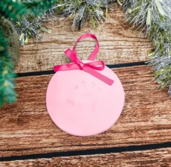 Pearhead Babyprints Hanging Keepsake Pink Hot