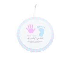 Pearhead Tiny Ideas Handprint Keepsake Round Tin Discount